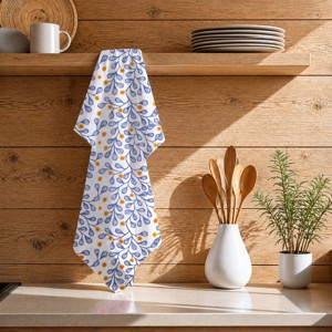 Serviette de cuisine imprimée de haute qualité, pour usage domestique, serviettes de cuisine en tissu éponge d'un fabricant indien. - Product Image 1