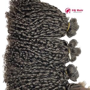 La mejor calidad SDD de lujo para Pixie Curly 100% Extensiones de cabello virgen vietnamita Estilo de onda de agua para mujeres negras Vietnam natural - Product Image 5
