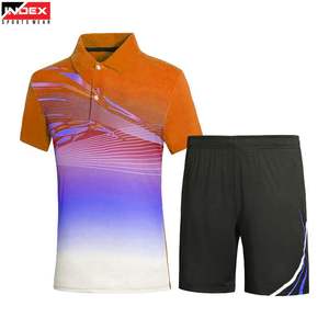 Conjunto Innovador de Camiseta Polo y Pantalones Cortos para Hombre, Ropa Deportiva Ligera, Tejido Transpirable, Atuendo para Entrenamiento - Product Image 1