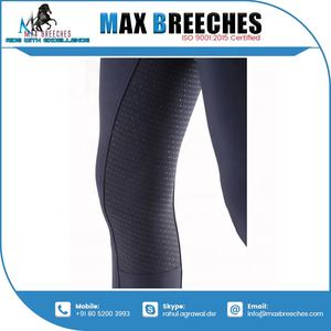 กางเกงขี่ม้าพิมพ์ลายแบบเต็มที่นั่งพร้อมซิลิโคนสำหรับขี่ม้าอินเดีย - Product Image 2