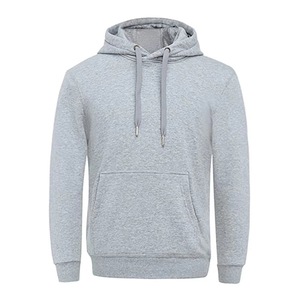 Sudadera con Capucha Blanca para Hombre, Corte Regular, Color Sólido, Informal, de Felpa, Tejida, para Otoño - Product Image 6