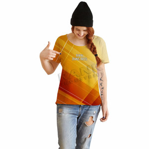 T-shirts pour femmes sur mesure, vente chaude, matériau durable, t-shirts pour femmes de qualité supérieure - Product Image 1