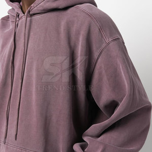 Sudaderas con Capucha de Secado Rápido y Transpirables con Lavado Ácido, Impresión de Logotipo Personalizada, Sudaderas con Capucha de Alta Calidad para Hombre con Lavado Ácido - Product Image 6