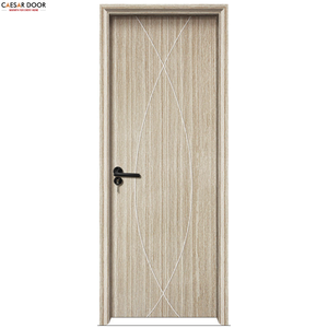 Puerta de Madera Impermeable para Interiores con Diseño Personalizado, Núcleo Hueco de WPC, Resistente al Fuego e Impermeable para Casa, Hotel, Apartamento - Product Image 1