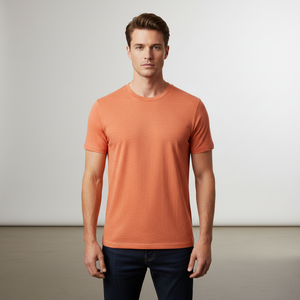 เสื้อยืดลำลองผู้ชายพรีเมียม ผ้าฝ้าย 100% น้ำหนัก 210 กรัม ผ้าเจอร์ซีย์สำหรับฤดูร้อน พิมพ์ลายดิจิทัล คุณภาพสูง คอถัก ระบายอากาศได้ดี - Product Image 6