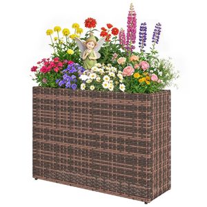 Fioriera Rialzata e Vaso per Piante, Letto di Coltivazione Durevole per la Cura della Flora Esterna - Product Image 6