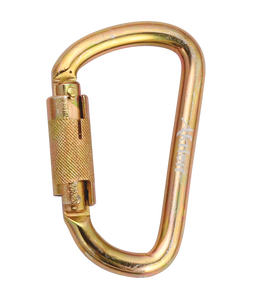 Premium Oval Carabiner Locking Gate <b>Hook</b> with Polished Finish Heavy Duty <b>Clip</b> for Keychain Bag Luggage Outdoor Camping - Product Image 3