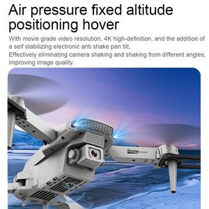 Cheap E88 PRO Brushless Motor Drone With Hd 4k Dual <b>Camera</b> Toy Fixed Wing Indoor Hover One Key Return for Kids Quadcopter - Product Image 5