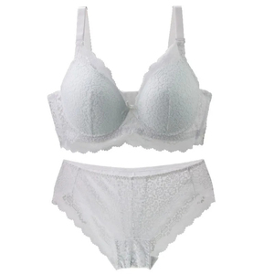 Conjunto de sujetador y bragas de algodón para mujer, lencería suave y transpirable para comodidad diaria y soporte flexible. - Product Image 2