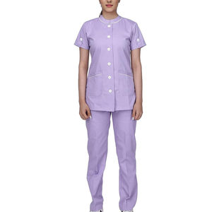 Tenues d'hôpital unisexes de haute qualité en tissu tricoté, service OEM, tailles personnalisées, uniformes d'infirmière en gros - Product Image 1