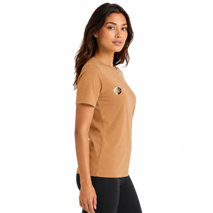 Neat finishing gives <b>Woman</b> T <b>shirt</b> a refined casual appearance with comfortable fabric lasting shape and effortless daily wear - Product Image 2