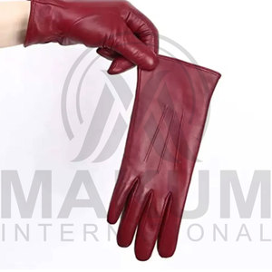 Latest High Quality Dressing Gloves Leather Fashion Gloves Car Driving Gloves - Product Image 4
