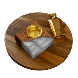 Quemador de resina Mabkhara árabe de lujo hecho a mano, regalo islámico Eid para el hogar, mezquita u oficina, uso de fragancia hecho de madera - Product Image 2