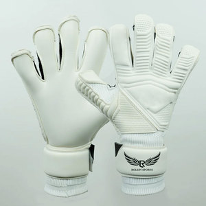 Gants de gardien de but en cuir de haute qualité en gros, nouvelle arrivée, meilleur design, imperméables, avec sangle de poignet réglable, en vente - Product Image 1