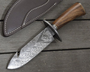 Cuchillos de Hoja Fija de Madera Hechos a Mano con Diseño de Última Generación, OEM Personalizable, Hojas de Acero Inoxidable Damasco de Alta Calidad, Venta al por Mayor, Novedad - Product Image 5