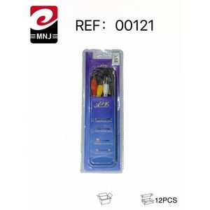 Cable DE AV de 3 Metros, Negro, 36 Pines, Flexible, de Plástico, Accesorio para Gestión de Audio y Video - Product Image 1