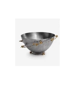 Ensemble de bols de service en métal de luxe, polis à la main, écologiques, de qualité supérieure, pour la maison, les mariages, les fêtes, les noix et les fruits - Product Image 1