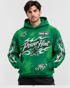 Fashionable Casual Streetwear Unisex Vintage Embroidered Logo French Terry Hoodies Winter Unisex Sports Wear <b>Hoodie</b> - Product Image 3
