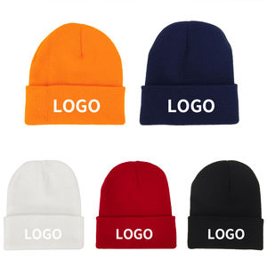 Gorros de Punto Acrílicos Estilo Vintage Resistentes al Viento con Opción de Logotipo Personalizado, Cálidos para Exteriores, Unisex para Adultos - Product Image 2