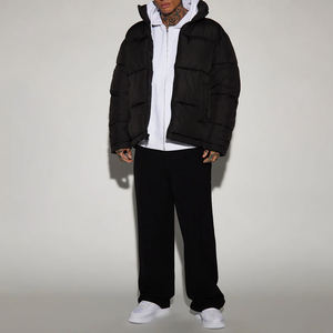 Chaqueta Acolchada Unisex Personalizada de Alta Calidad, Ropa Casual con Cuello Alto y Capucha, Chaquetas Acolchadas Personalizadas al por Mayor en Todas las Tallas - Product Image 2