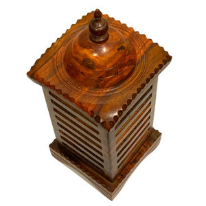 Lampe en bois de qualité supérieure, lampe de table décorative en bois massif pour la maison, la chambre, le salon, le bureau, éclairage d'intérieur de haute qualité - Product Image 4