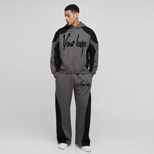 Ensemble de survêtements amples respirants de haute qualité pour la gym et le fitness, fabriqués sur mesure par des fabricants de vêtements - Product Image 5