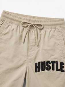 Shorts Bermuda décontractés pour hommes en synthétique avec cordon de serrage et taille élastique à imprimé tribal - Product Image 3