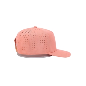 Casquette de golf respirante à séchage rapide avancée avec logo personnalisé, bande de couture intérieure, étiquette tissée avec cordon, casquette sportive active à 5 panneaux avec fermeture snapback - Product Image 2