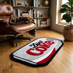 Tapis de sol personnalisé en forme de canette de soda, antidérapant, décoration intérieure, chambre à coucher, salon, chambre d'enfant, tapis d'appoint moderne - Product Image 3