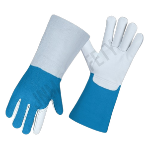 Guantes de Soldadura JNM SAFETY de Cuero Vacuno Resistente, 11 oz de Grosor, Sin Látex, Protección Industrial, Cómodos - Product Image 2