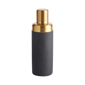 Luxurious Eco-Friendly Feature <b>Bar</b> <b>Tools</b> Cocktail Shaker Tumbler Stainless Steel for Mixing Black & Gold Finish Cocktail Shaker - Product Image 1