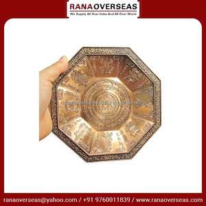 Plato Redondo de Cobre Aromático y Ecológico para Meditación, Bandeja Tibetana Budista para Ofrendas, Precios Económicos, Proveedor Confiable - Product Image 3