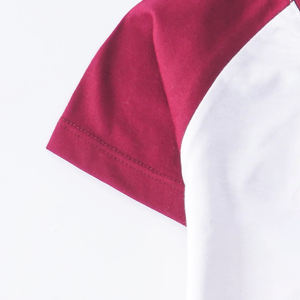 T-shirts pour enfants en polyester 100% à séchage rapide, décontractés, unis, vierges, personnalisables avec logo, vente en gros à prix réduit pour l'été - Product Image 3