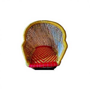 Taburetes de Mesa de Bambú Hechos a Mano con Diseño Personalizado, Tapicería de Cuero, Modernos y Cómodos para Apartamentos, Escuelas, Venta al por Mayor - Product Image 4