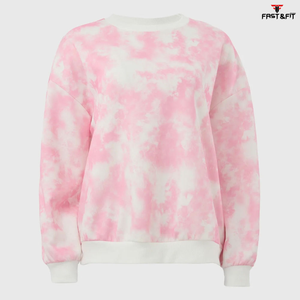 Reasonable Price Casual Streetwear <b>Drop</b> Shoulder Breathable Windproof Hoodies Woven Women Sweat Shirt Customized Colors Front - Product Image 5