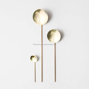 Ensemble de cuillères à fourchette en laiton, 4 pièces, avec emballage de styliste, meilleure qualité et utilisation à la main, offre spéciale - Product Image 2