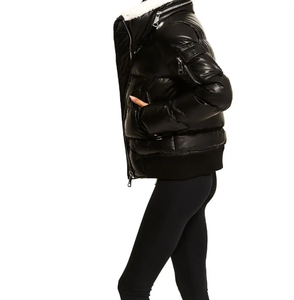 Winter Warm Puffer <b>Jacket</b> for Women Professional Manufactures <b>Waterproof</b> <b>Long</b> Sleeve Ladies Puffer <b>Jackets</b> - Product Image 2