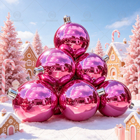 Grandes boules miroir gonflables, ampoules de Noël holographiques, ballons brillants géants en PVC, sphères gonflables miroir pour la décoration