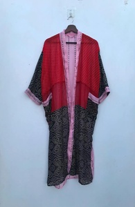 Robe Kimono pour femmes Robe de chambre synthétique Peignoir Boho pour femmes - Product Image 3