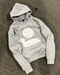 Sweat à capuche pour homme 100% coton 500 Gsm avec logo imprimé personnalisé et épaules tombantes pour l'hiver - Product Image 3