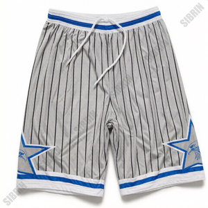 Pantalones Cortos de Baloncesto Personalizados Sibrin |   Camisetas de Equipo, Pantalones Cortos, Logotipo, Nombre, Número |   Pantalones Cortos de Baloncesto Sublimados 100% Poliéster Transpirables - Product Image 2