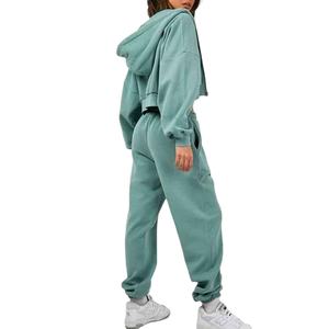 Ensemble d'été pour femme, t-shirt en coton respirant de couleur unie et pantalon à cordon de serrage, confortable pour un usage quotidien, très vendu - Product Image 2