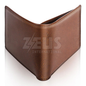 Cartera de Cuero Elegante para Hombre Hecha en Pakistán al por Mayor, al Mejor Precio, Tarjetero de Cuero Moderno para Adultos - Product Image 2