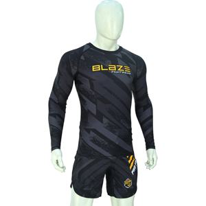 Vêtements d'arts martiaux sur mesure MMA Rash Guard Suit Haute Qualité Hommes Bjj Fitness/Grappling Rash Guard et Shorts unisexe - Product Image 2