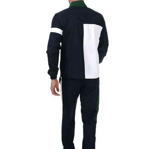 Conjunto deportivo personalizado para hombre, chaqueta cortavientos de nailon y pantalones deportivos con cremallera, chándal cortavientos para hombre - Product Image 6