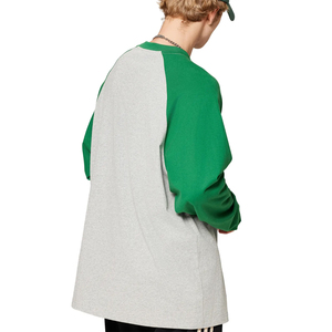 เสื้อยืดแขนยาวทรงแร็กแลนผ้าฝ้าย 100% คุณภาพสูง 180 GSM สำหรับผู้ชายและผู้หญิง  รับปักลายปักโลโก้ ออกแบบลายพิมพ์ได้ตามต้องการ สำหรับทุกเพศ - Product Image 3