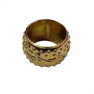 Ensemble d'anneaux de serviette en résine de style nouveau, écologiques, durables, design classique, vaisselle de table de Noël, vaisselle de restaurant, marque RAJVASANT - Product Image 5