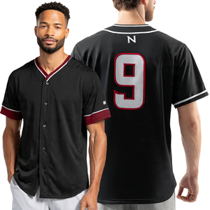 Maillots de baseball et de softball 100 % polyester en gros – Maillots d'entraînement de baseball personnalisés – Hauts unis pour softball et baseball - Product Image 1
