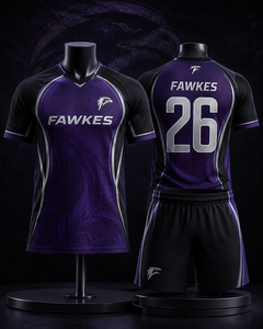 Camiseta de Fútbol Personalizada al por Mayor 2025, Sublimación de Alta Calidad, Nombre y Número, Unisex, Servicio OEM, Diseño Personalizado, 100% Poliéster - Product Image 2