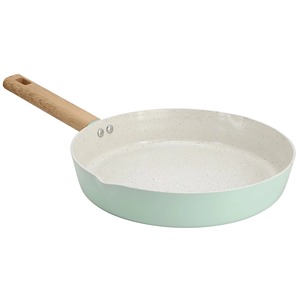 Round Nonstick Frying <b>Pan</b> With Stainless Steel Handle PTFE Coating For Induction Cooker Hand Wash Only - Product Image 2